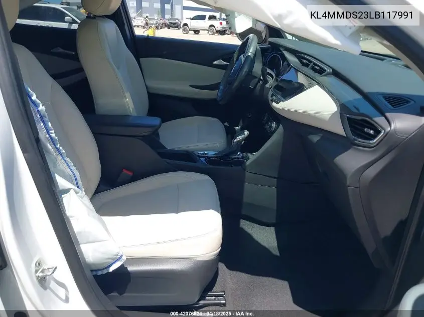 2020 Buick Encore Gx Fwd Select VIN: KL4MMDS23LB117991 Lot: 42076624