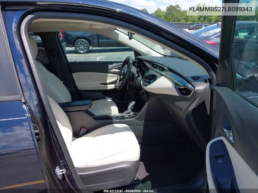 2020 Buick Encore Gx Fwd Preferred VIN: KL4MMBS27LB089343 Lot: 42112147