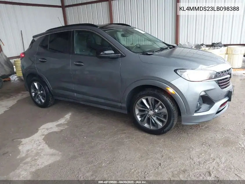 2020 Buick Encore Gx Fwd Select VIN: KL4MMDS23LB098388 Lot: 42139508
