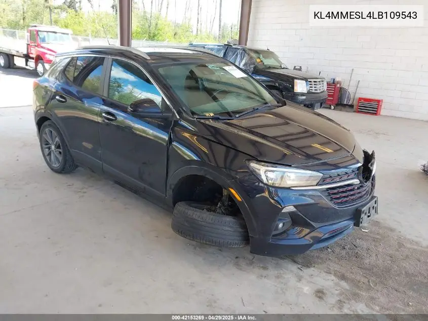 2020 Buick Encore Gx Awd Select VIN: KL4MMESL4LB109543 Lot: 42153269