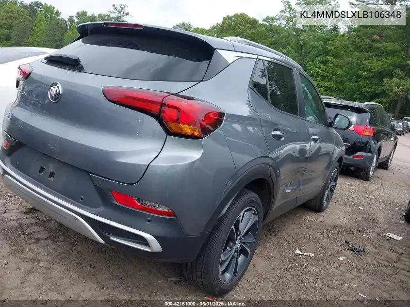 2020 Buick Encore Gx Fwd Select VIN: KL4MMDSLXLB106348 Lot: 42161000