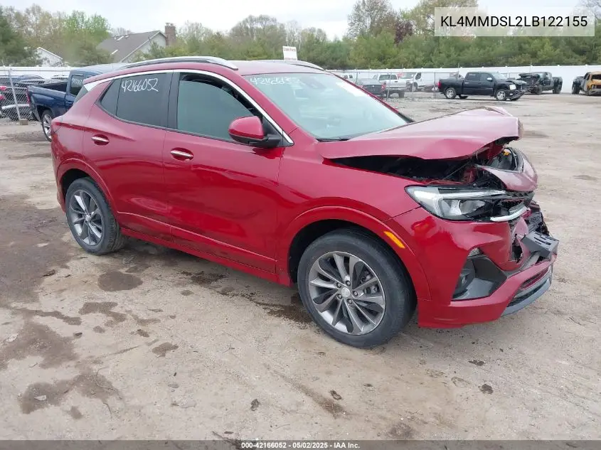 2020 Buick Encore Gx Fwd Select VIN: KL4MMDSL2LB122155 Lot: 42166052