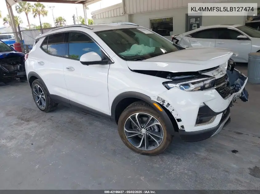 2020 Buick Encore Gx Fwd Essence VIN: KL4MMFSL5LB127474 Lot: 42166437