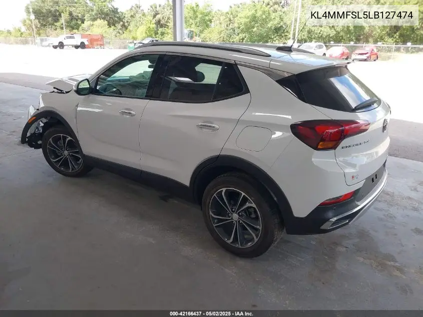 2020 Buick Encore Gx Fwd Essence VIN: KL4MMFSL5LB127474 Lot: 42166437