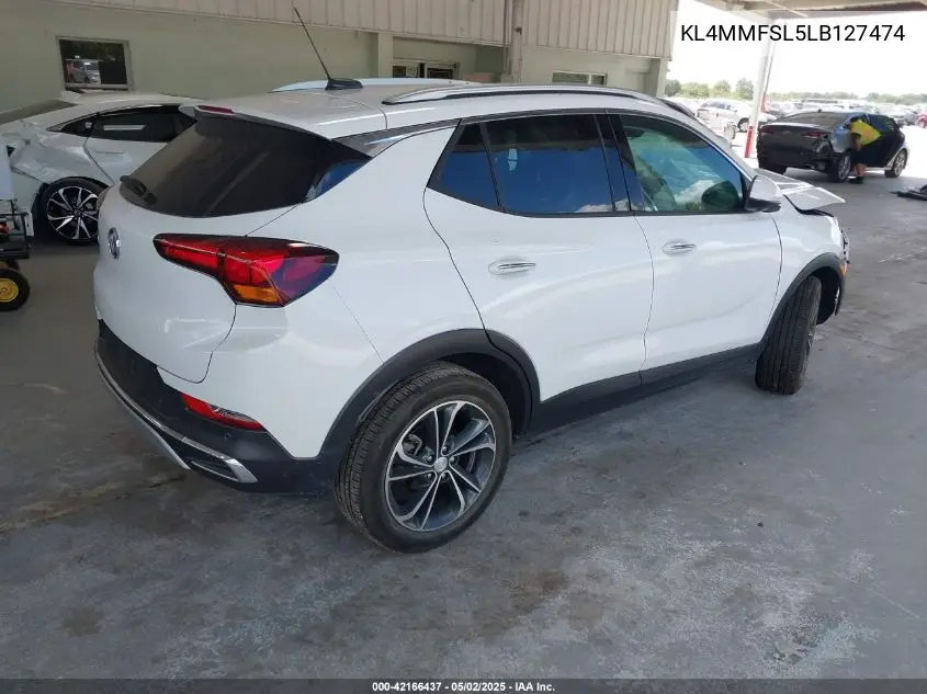 2020 Buick Encore Gx Fwd Essence VIN: KL4MMFSL5LB127474 Lot: 42166437