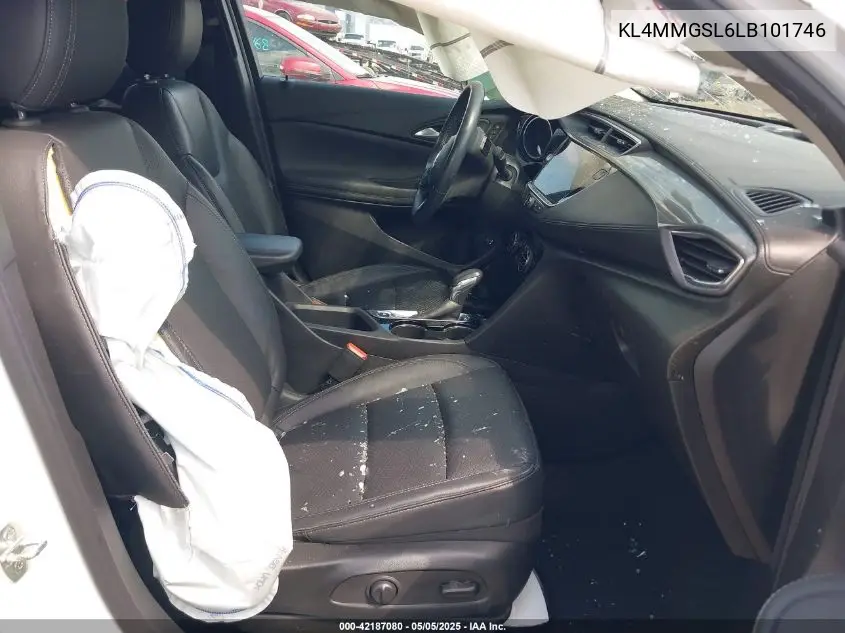 2020 Buick Encore Gx Awd Essence VIN: KL4MMGSL6LB101746 Lot: 42187080