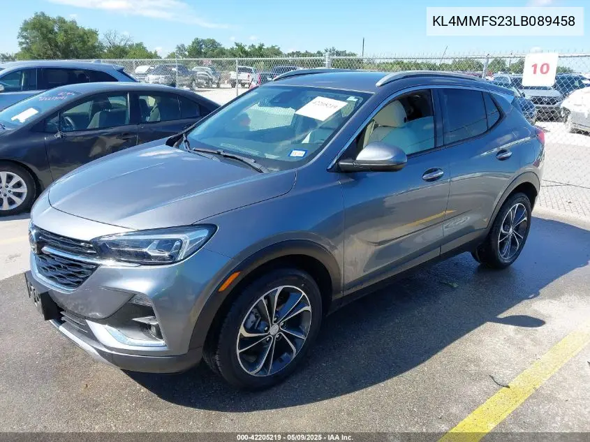 2020 Buick Encore Gx Fwd Essence VIN: KL4MMFS23LB089458 Lot: 42205219