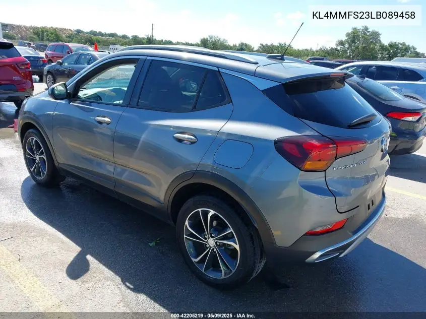 2020 Buick Encore Gx Fwd Essence VIN: KL4MMFS23LB089458 Lot: 42205219