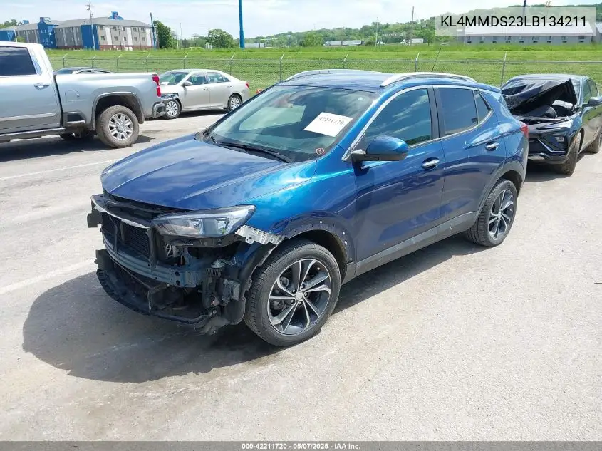 2020 Buick Encore Gx Fwd Select VIN: KL4MMDS23LB134211 Lot: 42211720