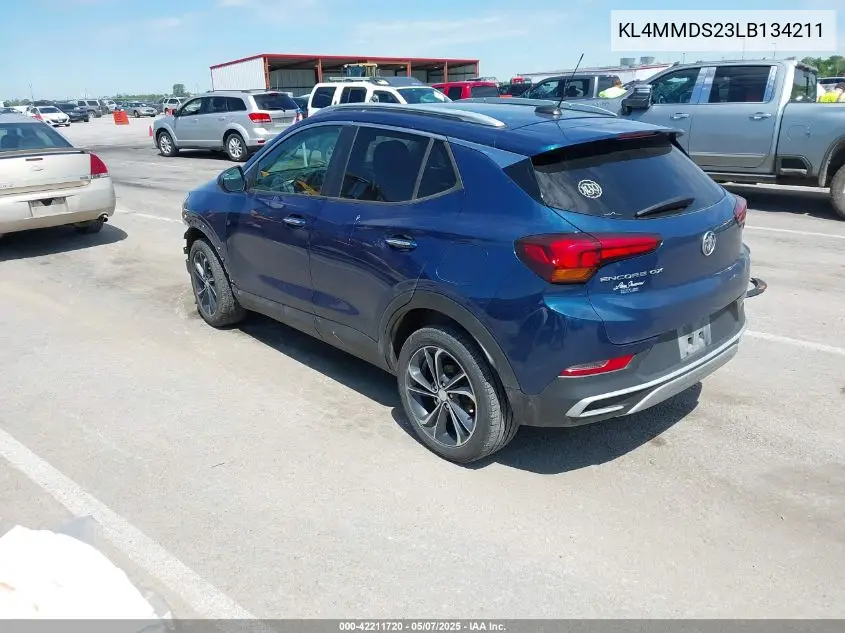 2020 Buick Encore Gx Fwd Select VIN: KL4MMDS23LB134211 Lot: 42211720