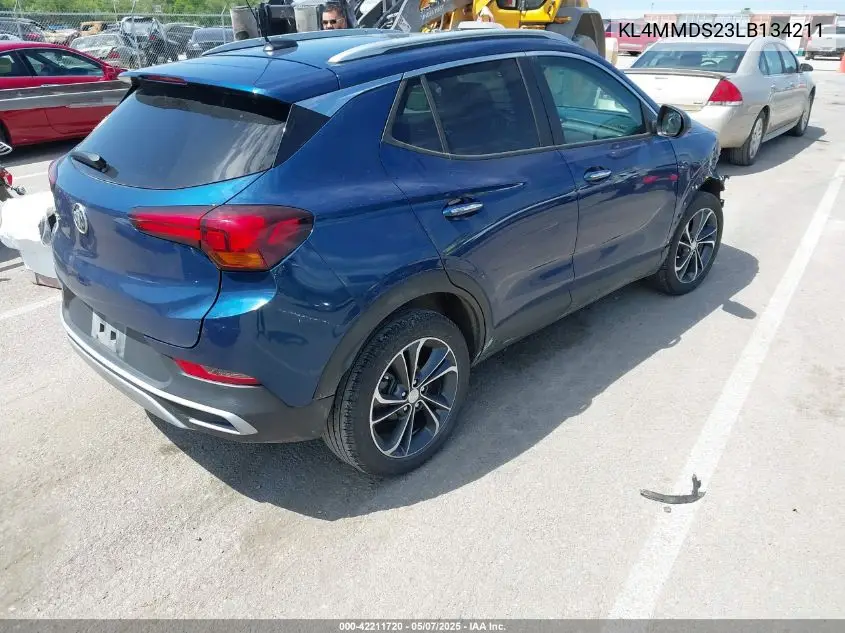 2020 Buick Encore Gx Fwd Select VIN: KL4MMDS23LB134211 Lot: 42211720