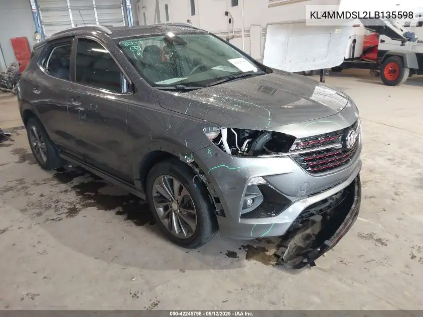 2020 Buick Encore Gx Fwd Select VIN: KL4MMDSL2LB135598 Lot: 42245798