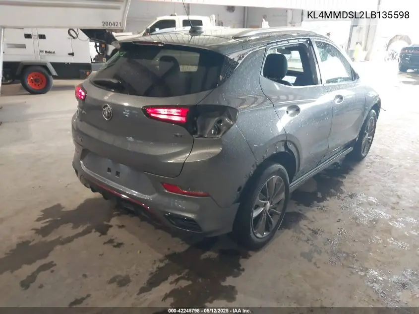 2020 Buick Encore Gx Fwd Select VIN: KL4MMDSL2LB135598 Lot: 42245798