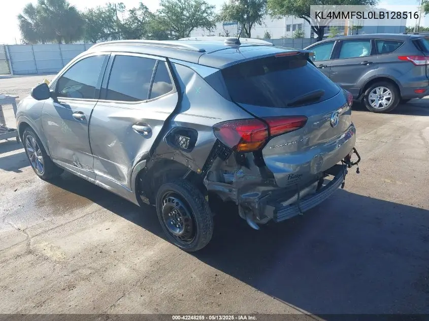 2020 Buick Encore Gx Fwd Essence VIN: KL4MMFSL0LB128516 Lot: 42248259