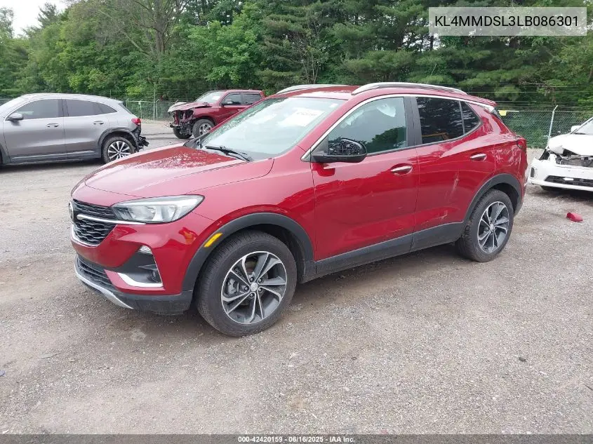 2020 Buick Encore Gx Select VIN: KL4MMDSL3LB086301 Lot: 42420159