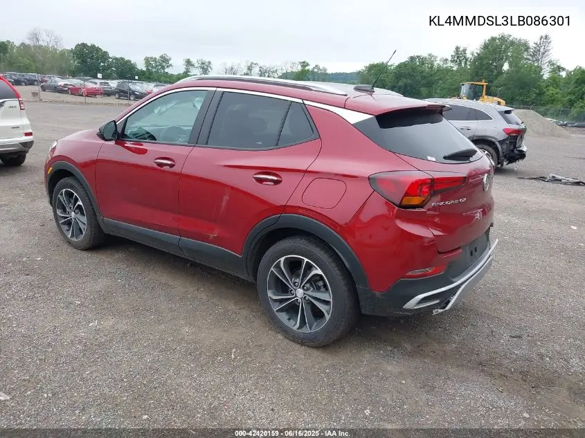 2020 Buick Encore Gx Select VIN: KL4MMDSL3LB086301 Lot: 42420159