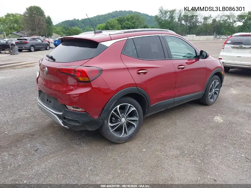 2020 Buick Encore Gx Select VIN: KL4MMDSL3LB086301 Lot: 42420159