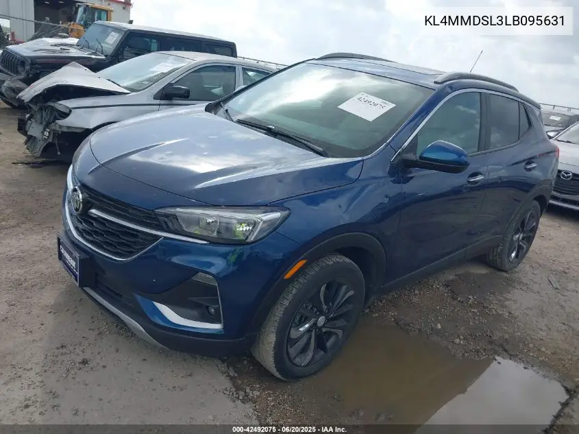 2020 Buick Encore Gx Fwd Select VIN: KL4MMDSL3LB095631 Lot: 42492075