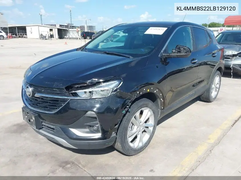 2020 Buick Encore Gx Fwd Preferred VIN: KL4MMBS22LB129120 Lot: 42492824