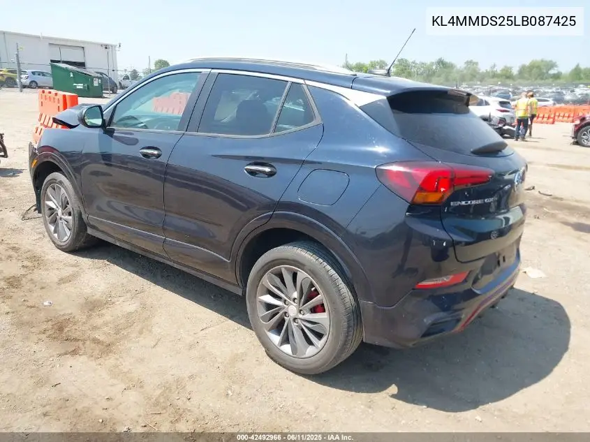 2020 Buick Encore Gx Fwd Select VIN: KL4MMDS25LB087425 Lot: 42492966
