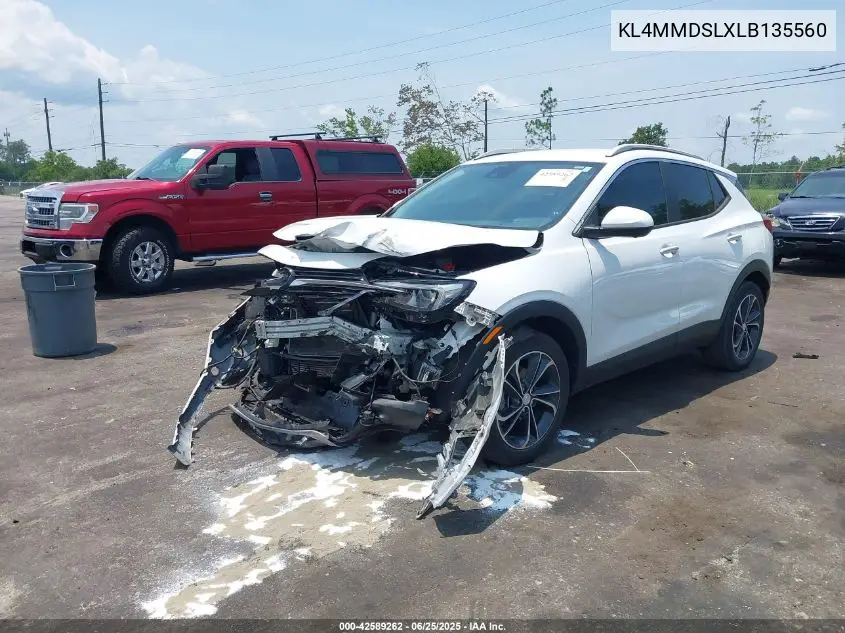 2020 Buick Encore Gx Fwd Select VIN: KL4MMDSLXLB135560 Lot: 42589262