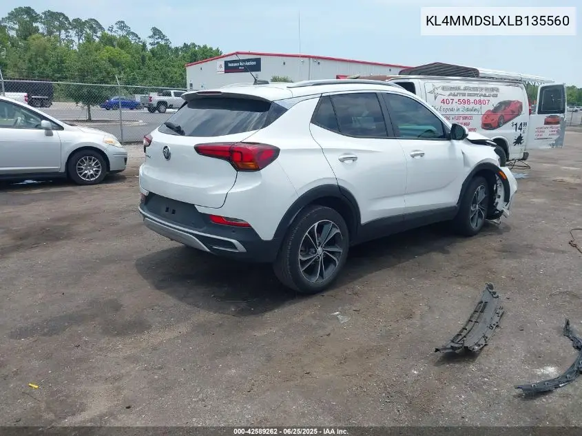 2020 Buick Encore Gx Fwd Select VIN: KL4MMDSLXLB135560 Lot: 42589262