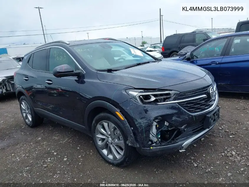 2020 Buick Encore Gx Awd Essence VIN: KL4MMGSL3LB073999 Lot: 42600418