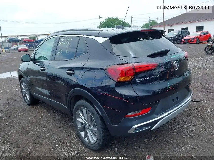 2020 Buick Encore Gx Awd Essence VIN: KL4MMGSL3LB073999 Lot: 42600418