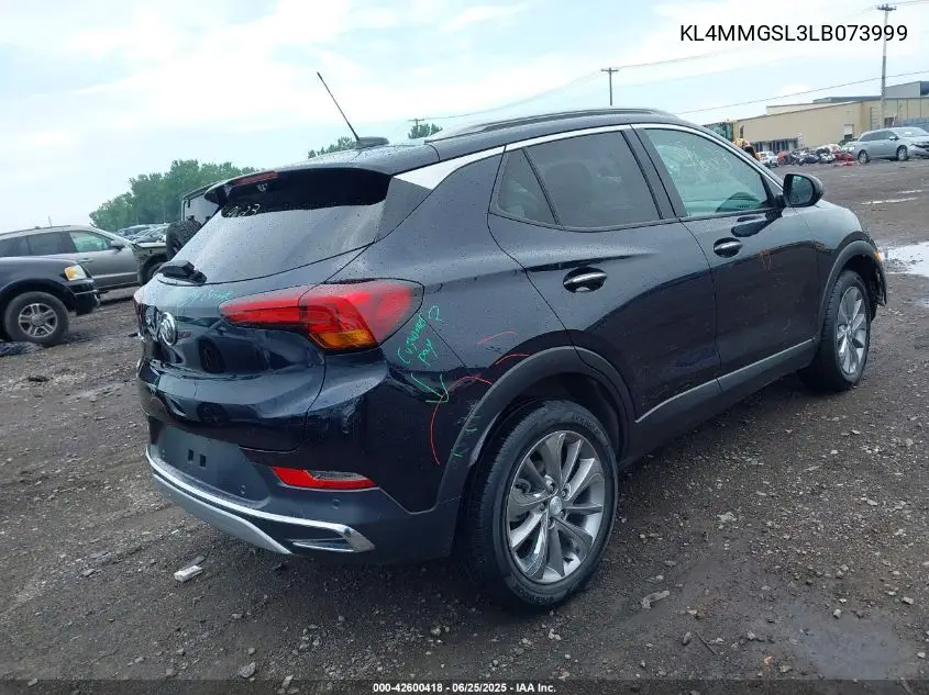2020 Buick Encore Gx Awd Essence VIN: KL4MMGSL3LB073999 Lot: 42600418