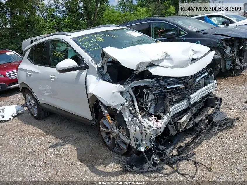 2020 Buick Encore Gx Fwd Select VIN: KL4MMDS20LB089809 Lot: 42602662