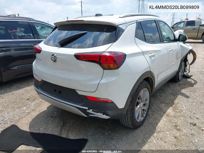 2020 Buick Encore Gx Fwd Select VIN: KL4MMDS20LB089809 Lot: 42602662