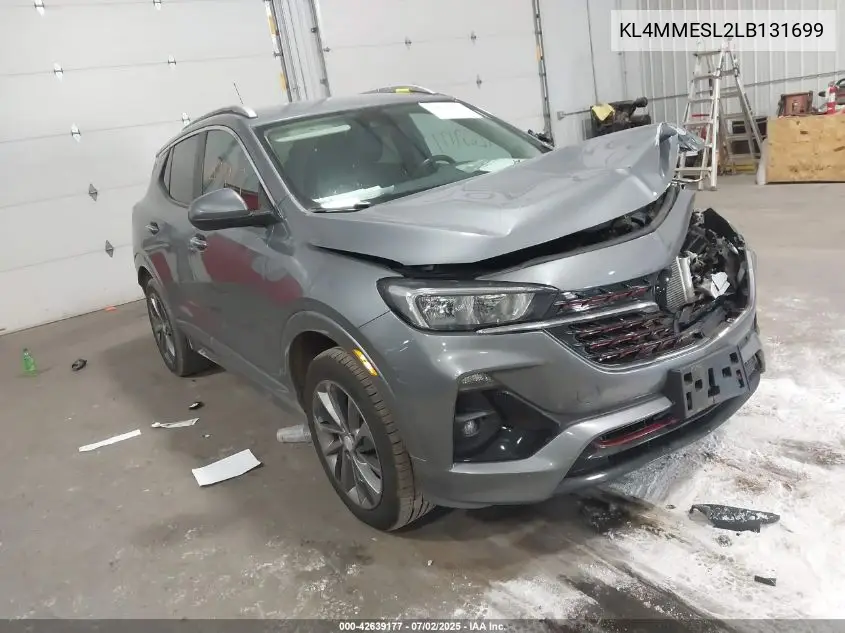 2020 Buick Encore Gx Awd Select VIN: KL4MMESL2LB131699 Lot: 42639177