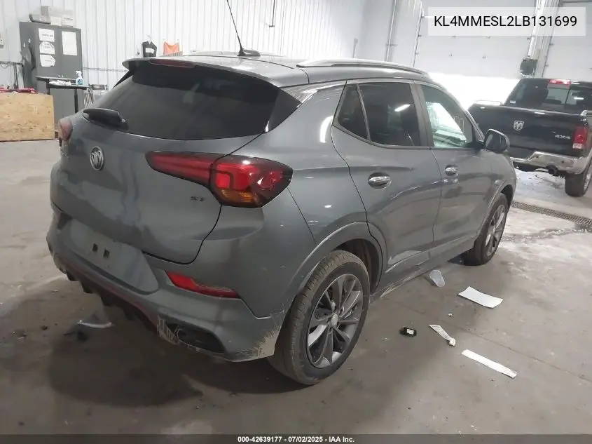 2020 Buick Encore Gx Awd Select VIN: KL4MMESL2LB131699 Lot: 42639177