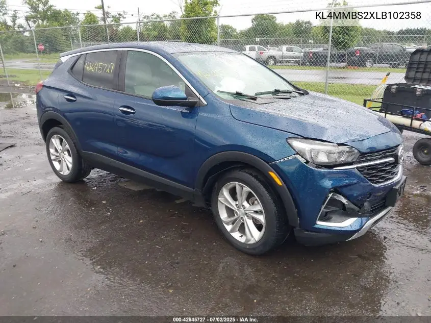 2020 Buick Encore Gx Fwd Preferred VIN: KL4MMBS2XLB102358 Lot: 42645727