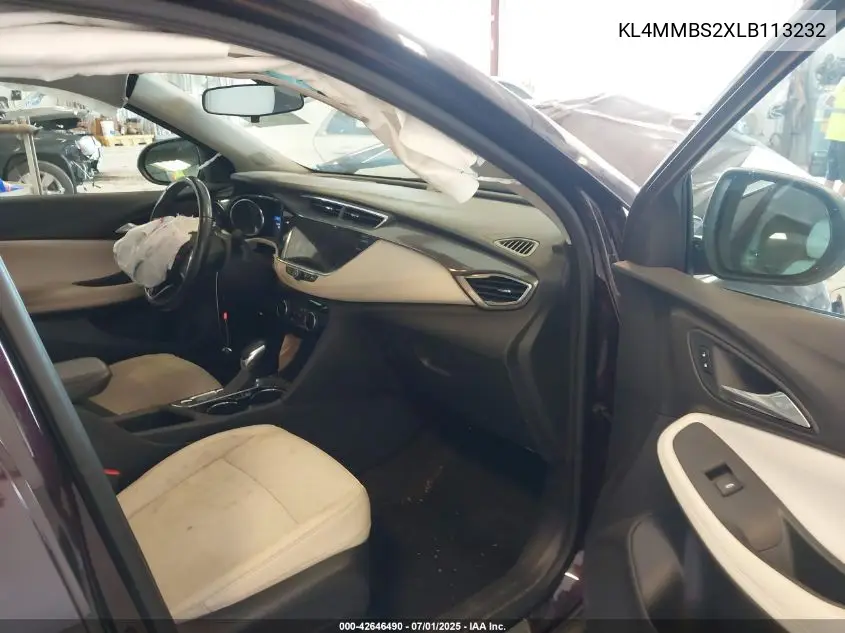 2020 Buick Encore Gx Fwd Preferred VIN: KL4MMBS2XLB113232 Lot: 42646490