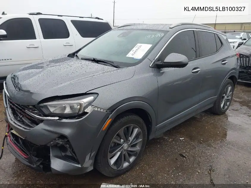 2020 Buick Encore Gx Fwd Select VIN: KL4MMDSL5LB100327 Lot: 42668420