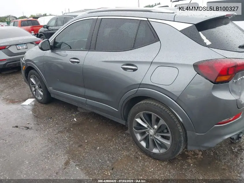 2020 Buick Encore Gx Fwd Select VIN: KL4MMDSL5LB100327 Lot: 42668420