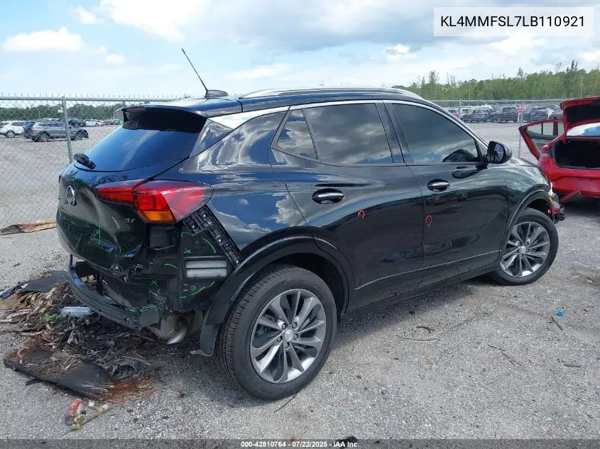 2020 Buick Encore Gx Fwd Essence VIN: KL4MMFSL7LB110921 Lot: 42810764