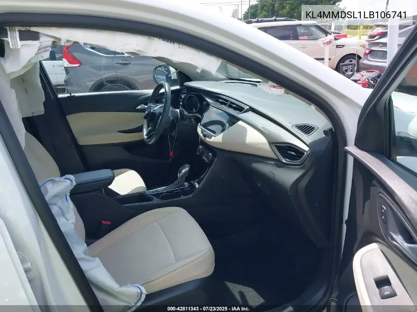 2020 Buick Encore Gx Fwd Select VIN: KL4MMDSL1LB106741 Lot: 42811343