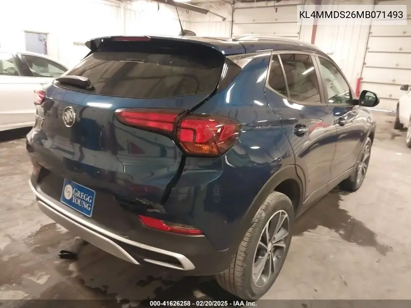 2021 Buick Encore Gx Fwd Select VIN: KL4MMDS26MB071493 Lot: 41626258