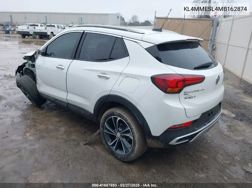 2021 Buick Encore Gx Awd Select VIN: KL4MMESL4MB162874 Lot: 41687693