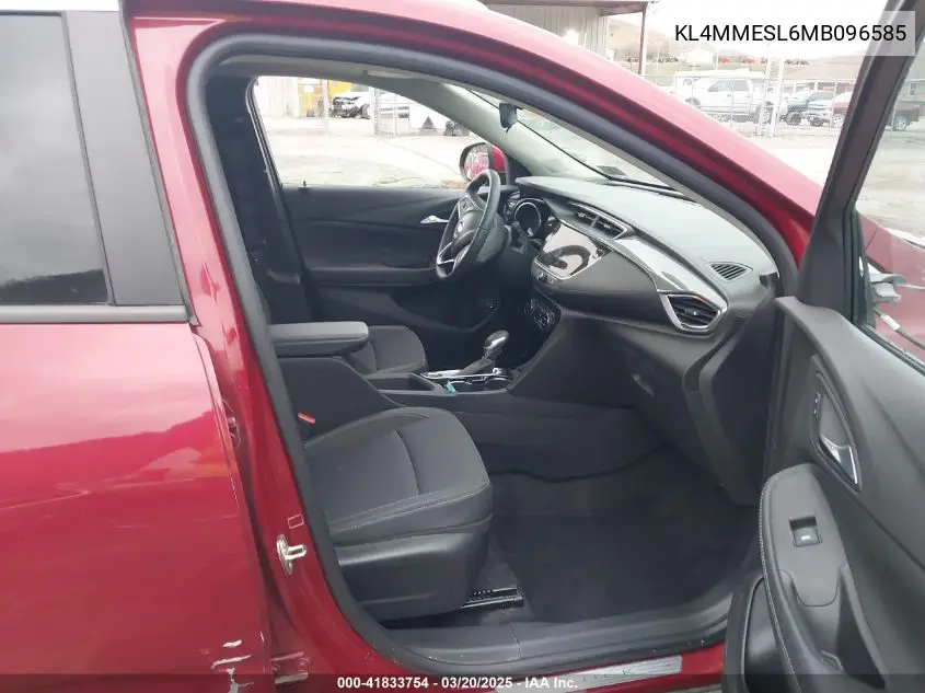 2021 Buick Encore Gx Awd Select VIN: KL4MMESL6MB096585 Lot: 41833754