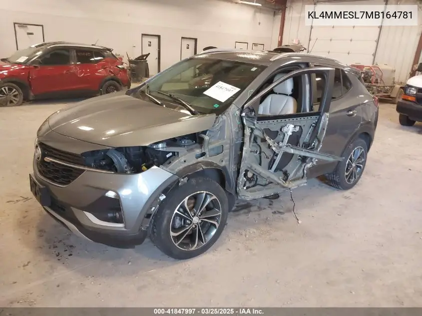 2021 Buick Encore Gx Awd Select VIN: KL4MMESL7MB164781 Lot: 41847997