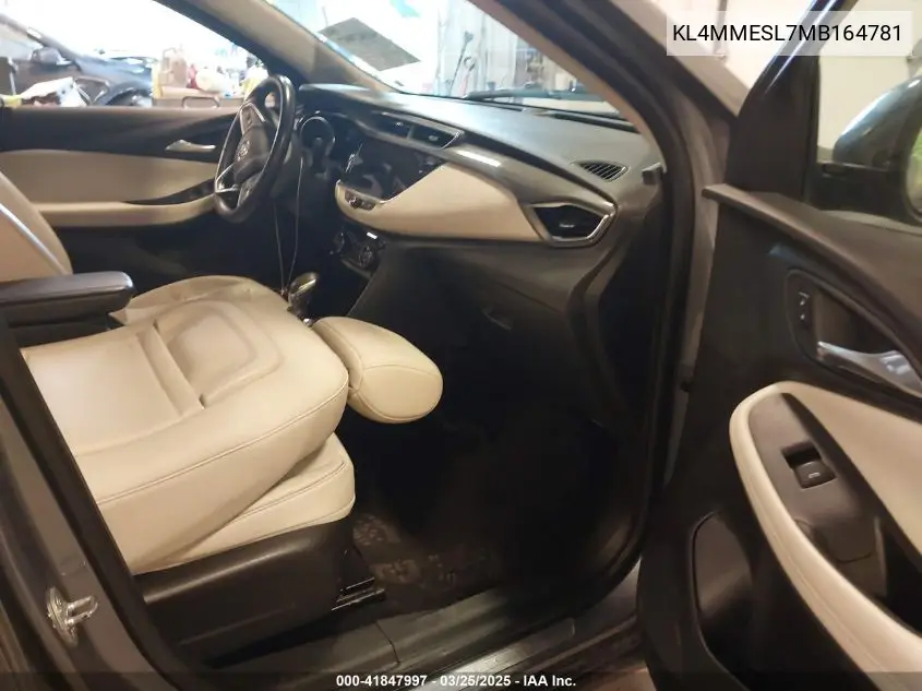 2021 Buick Encore Gx Awd Select VIN: KL4MMESL7MB164781 Lot: 41847997