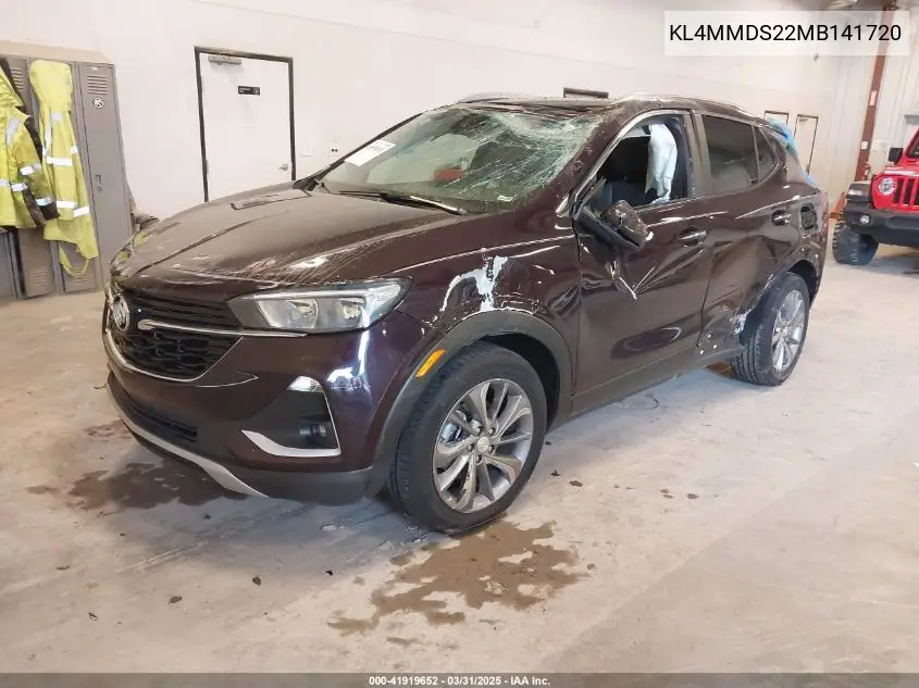 2021 Buick Encore Gx Fwd Select VIN: KL4MMDS22MB141720 Lot: 41919652