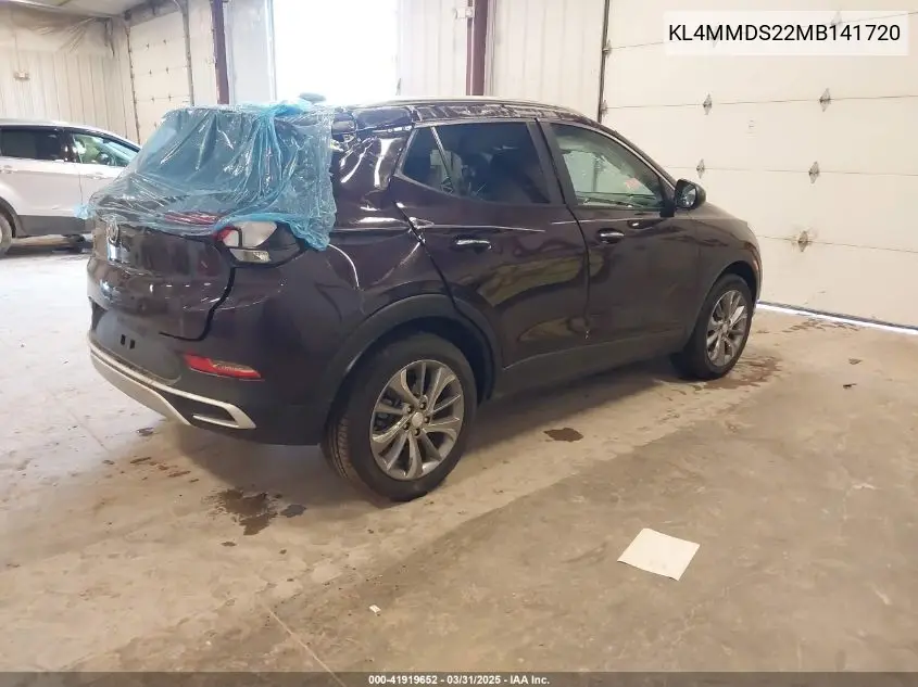 2021 Buick Encore Gx Fwd Select VIN: KL4MMDS22MB141720 Lot: 41919652