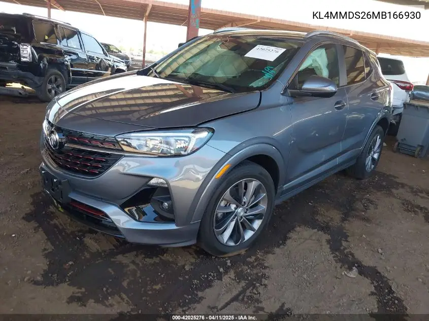 2021 Buick Encore Gx Fwd Select VIN: KL4MMDS26MB166930 Lot: 42025276