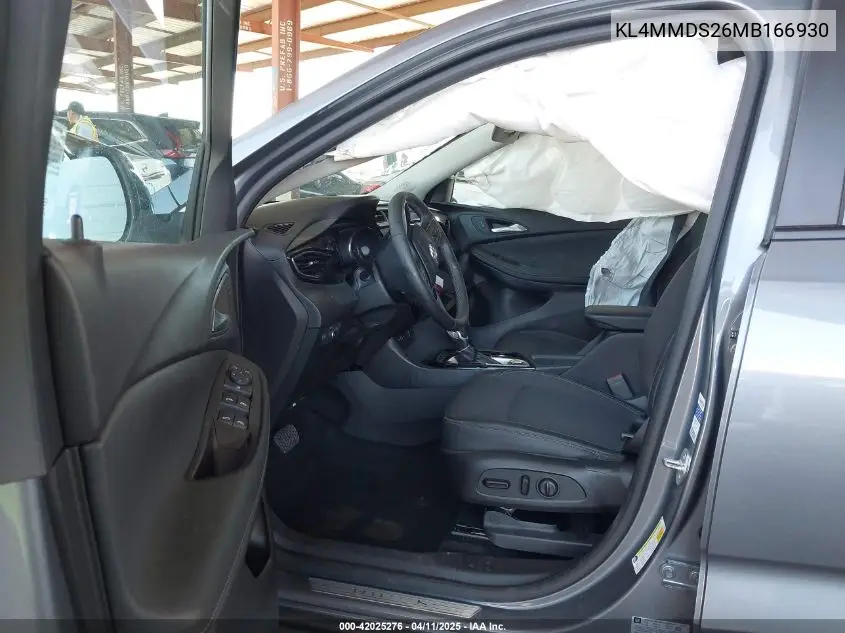 2021 Buick Encore Gx Fwd Select VIN: KL4MMDS26MB166930 Lot: 42025276