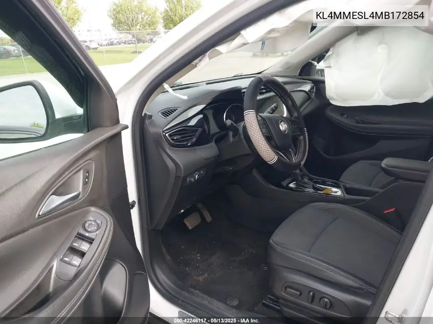 2021 Buick Encore Gx Awd Select VIN: KL4MMESL4MB172854 Lot: 42246117