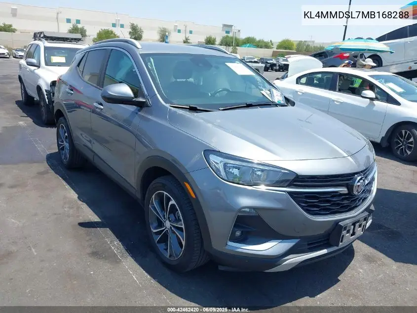 2021 Buick Encore Gx Fwd Select VIN: KL4MMDSL7MB168288 Lot: 42462420